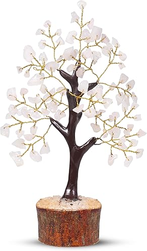 Miniatura 1 de Cristales de cuarzo rosa, Árbol de dinero de buena suerte, Decoración de habitación rosa, Artículos espirituales, Árbol de dinero de cuarzo rosa,