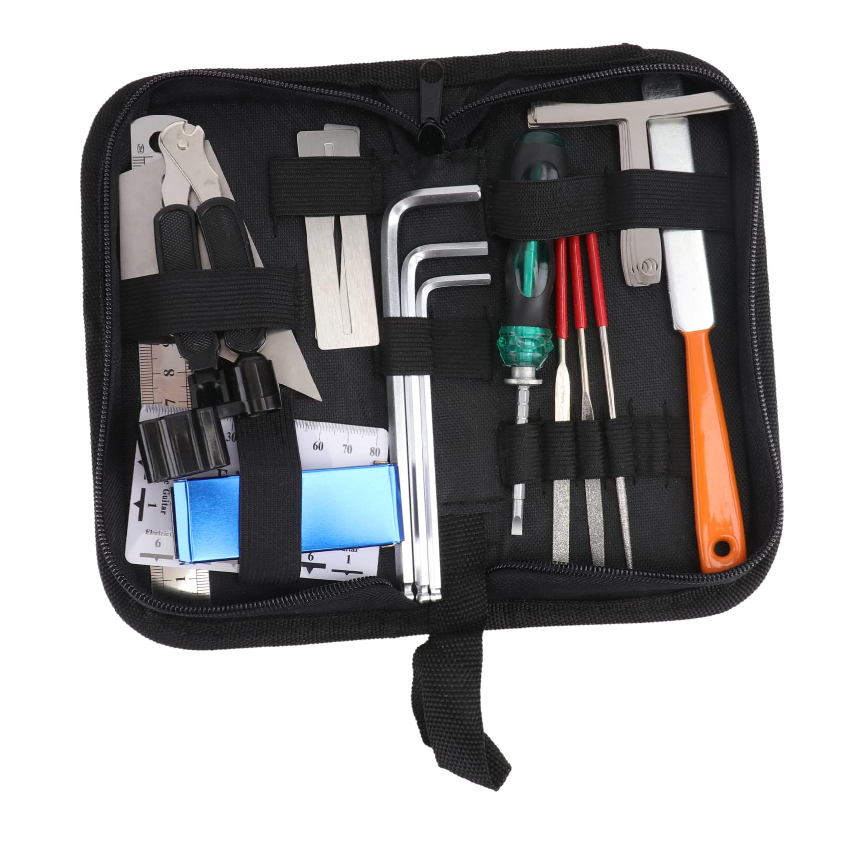 1set Kit Completo Per La Manutenzione Della Chitarra Strumenti Pratici Per Pulizia e Riparazione Di Accessori Per Musicisti Professionisti e Amatori