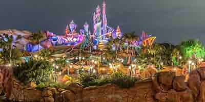 【希少】東京ディズニーシー パノラマ風景画 ディズニーリゾート物語 創刊記念 希少】東京ディズニーシー パノラマ風景画 ディズニーリゾート