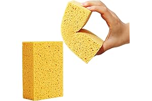 2" Thick Extra Large Heavy Duty Natural Kitchen Scrub Sponges