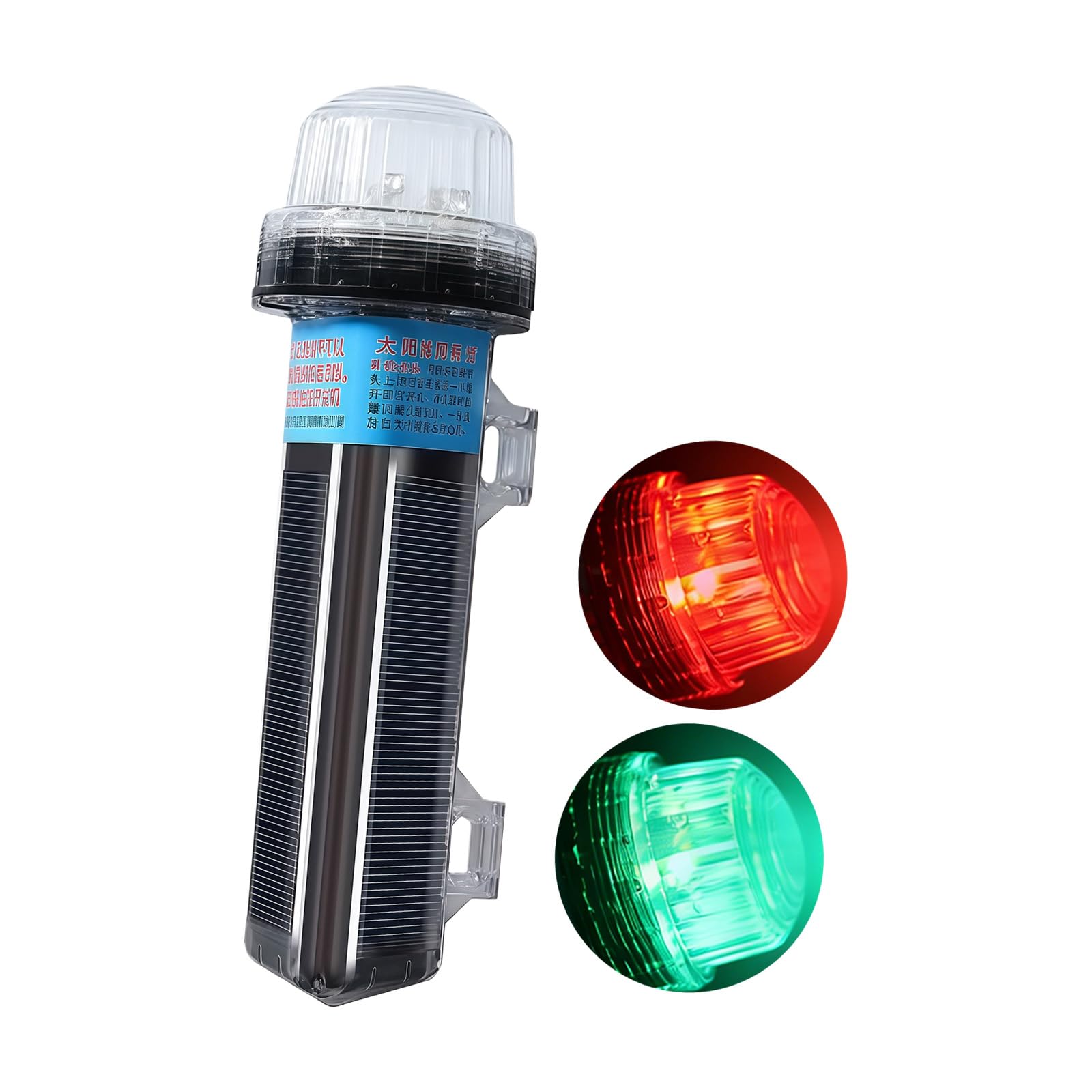 Lampada di segnalazione marina LED colorata con batteria a lunga durata e design impermeabile per la pesca impermeabile luce di posizione barca
