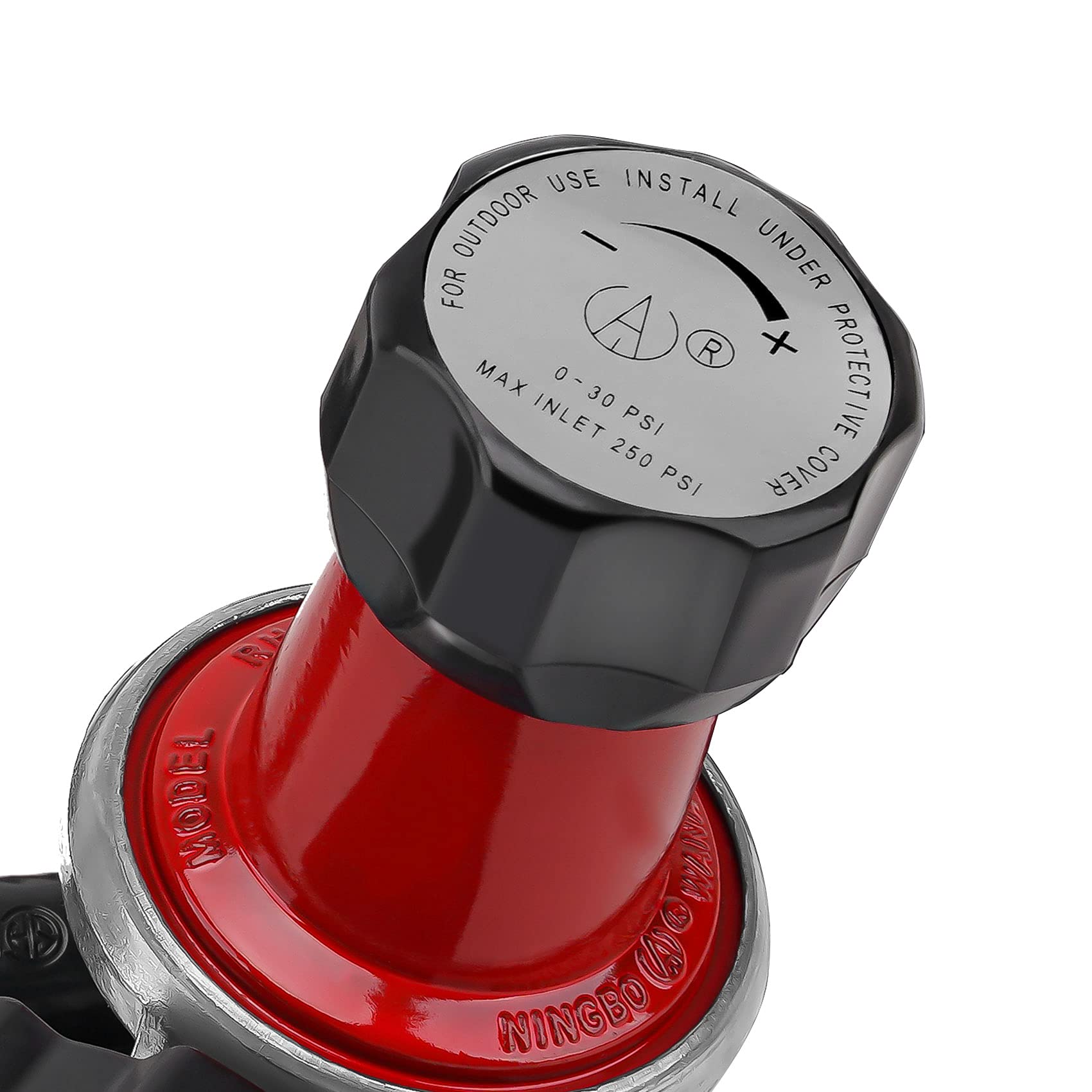 stanbroil 0 – 30 PSI alta presión ajustable regulador y manguera (121,9 cm)