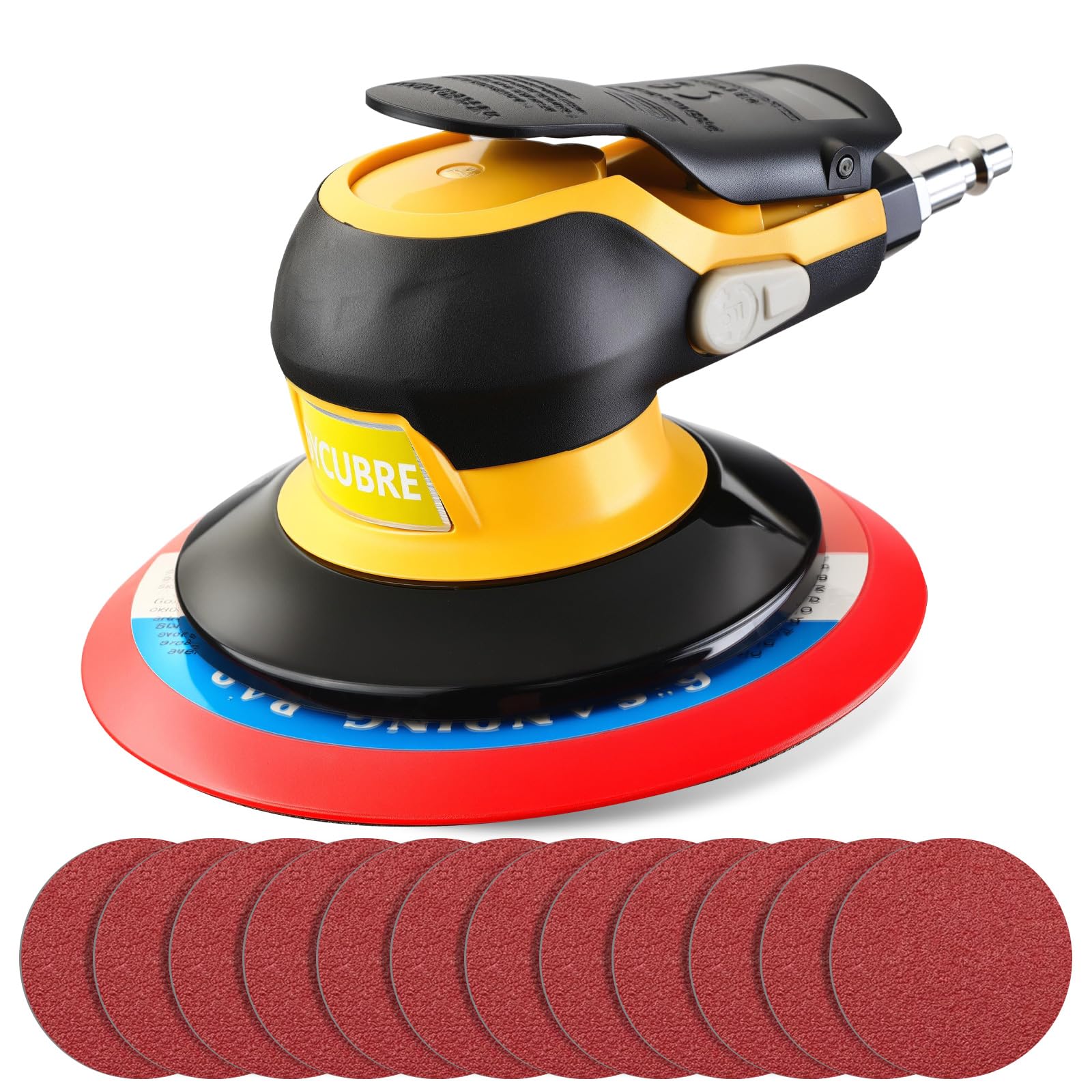 RYCUBRE 6 Inch DA Sander