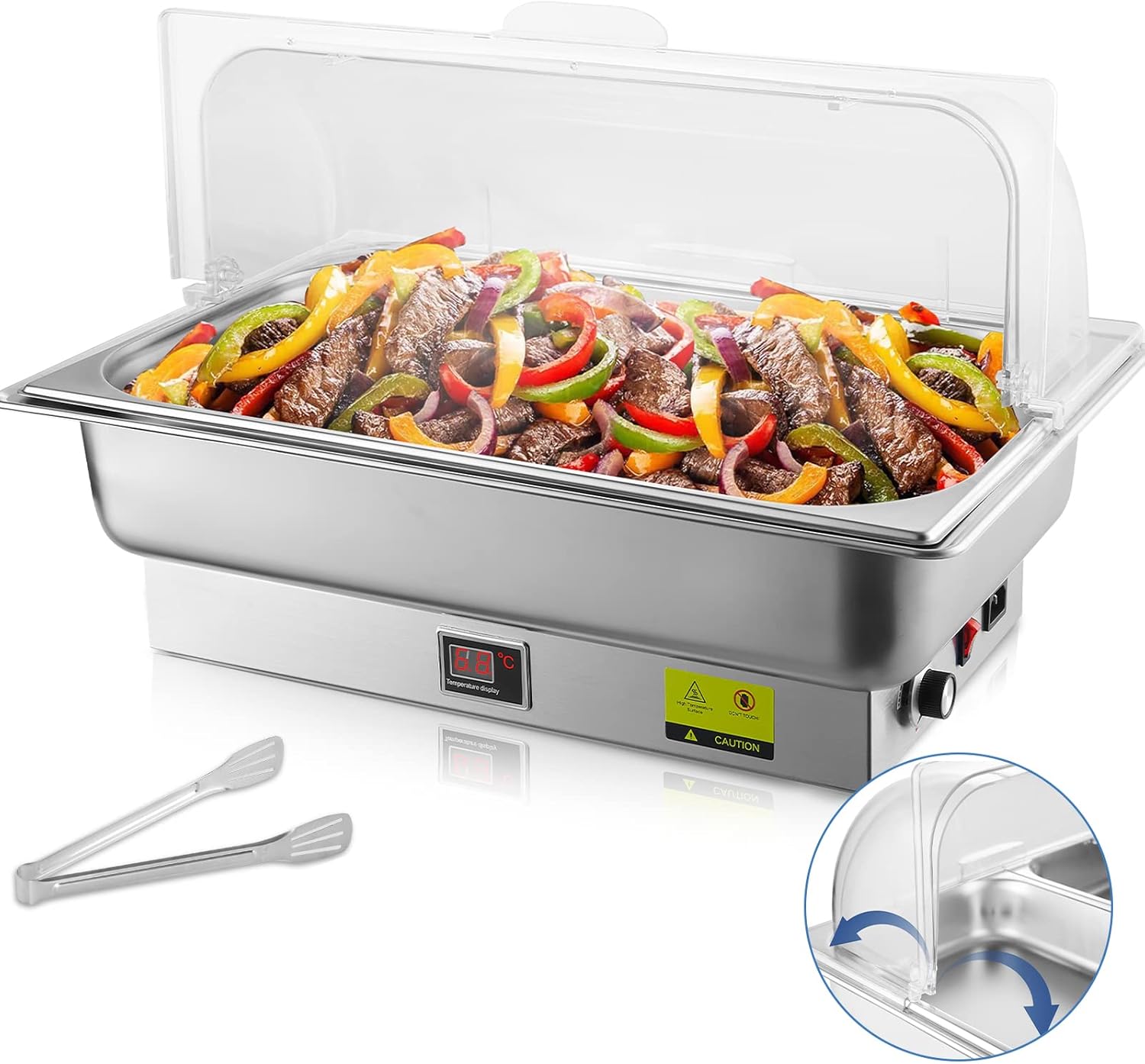 THXSUN 700W Electric Chafing Dish, 9QT Chafing Dish Buffet