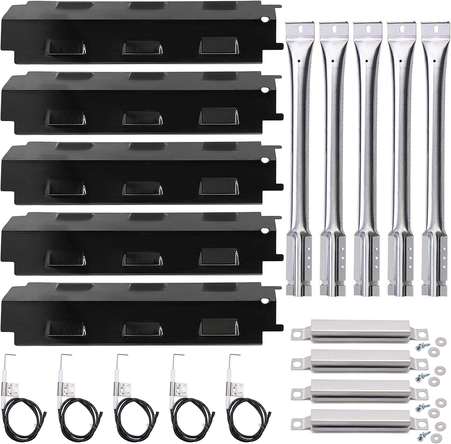 Criditpid Grill Parts Kits Compatible for Charbroil 463230515, 463230514, 463239915, 463230513, 463230512, 463230511, 463230510, C-69G5, 463235513, 463235214, 463235513 Char-Broil 6 Burner Grill