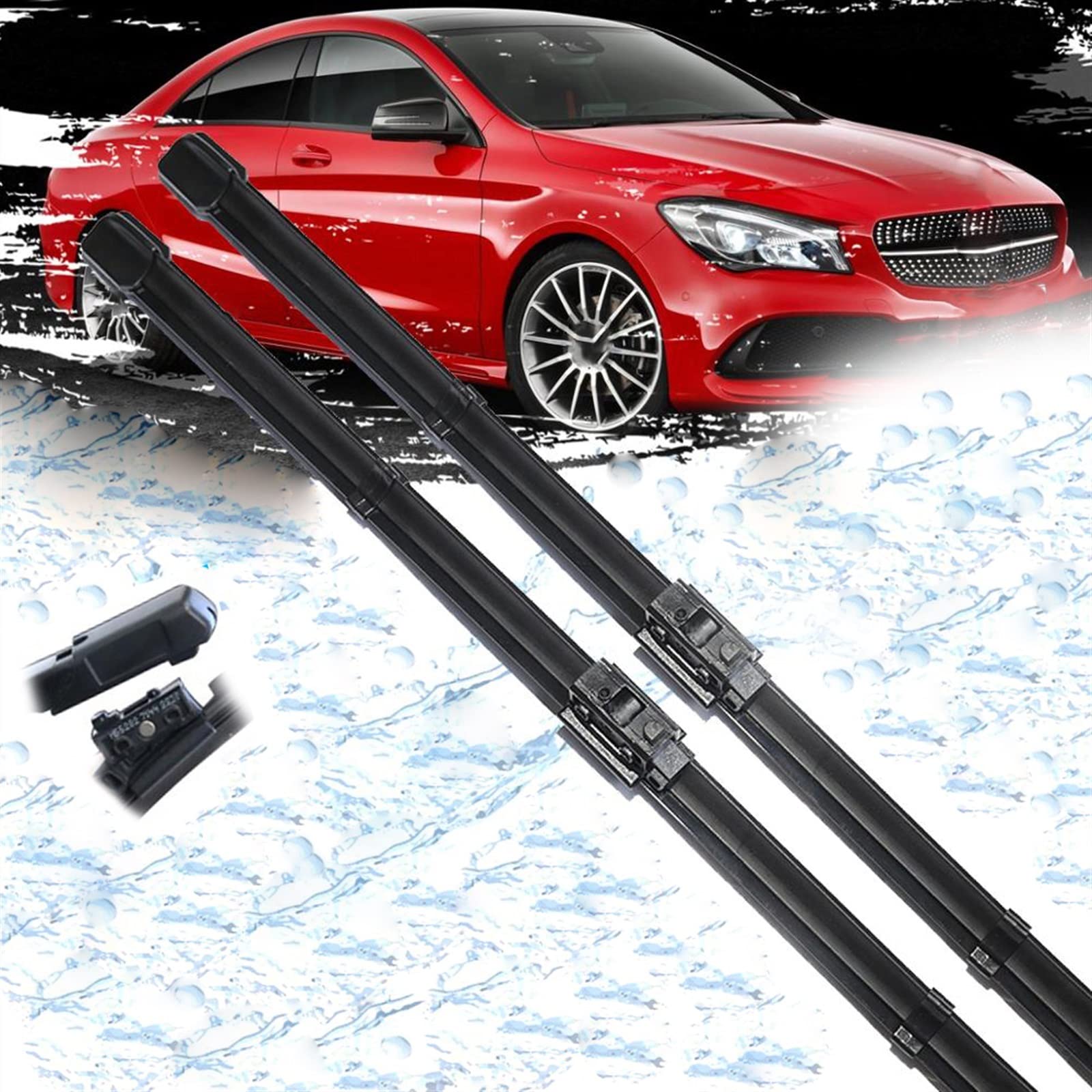 Essuie-glace pare-brise silencieux pour CLA 180 200 220 250 AMG