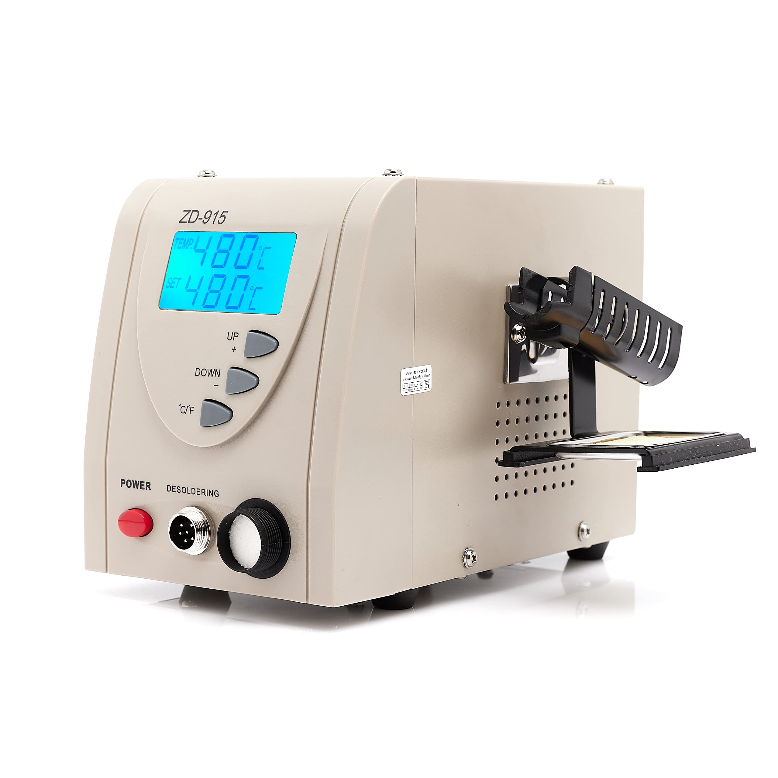 Stacja Rozlutownicza Rozlutownica Lutownicza Techrebal ZD-915 140W Kompresor Sleep Mode