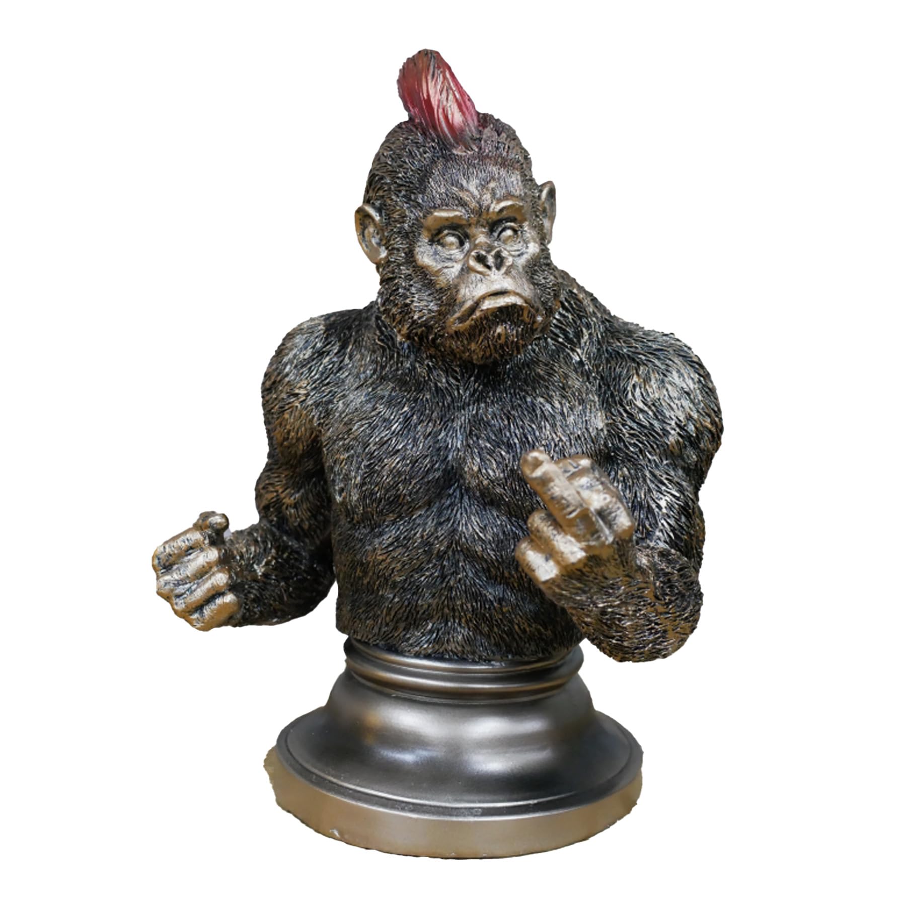 Gifts Direct 2 U Swearing Gorilla Bust Figurine Home Ornament