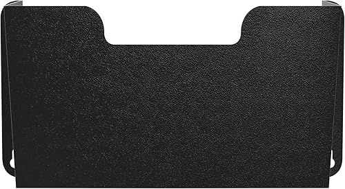 Miniatura 10 de OSKIE DR POCKET RACK Estante de archivos de pared, bolsillo único, organizador de metal para documentos de tamaño carta, organizador de escritorio