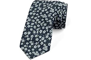 Ambesonne Vibrant Fashion Forward "Tie Knot" - Stately Men's Unique Necktie for...