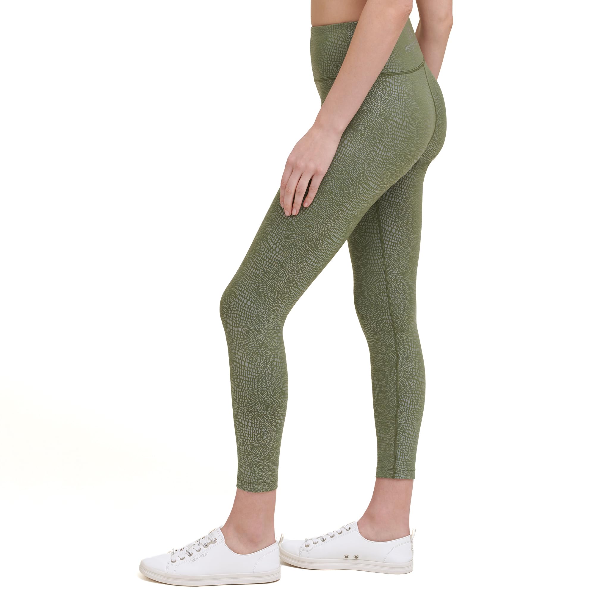 Calvin Klein - Print Side Pocket High Waist 7/8 Legging Tight, Pantaloni Donna