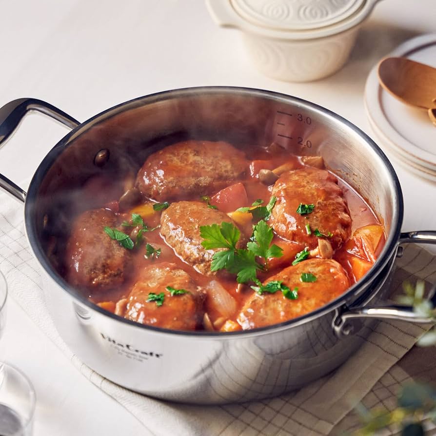 Vita Craft 両手鍋 5876 基本の料理本付き 楽天市場】Vita Craft ビタ Vita Craft 両手鍋 5876 基本の料理本付き 楽天市場】Vita Craft ビタ