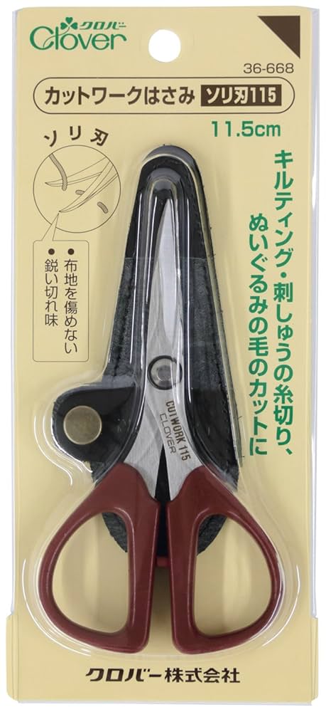 cloverページです。 Amazon.co.jp: Clover cutwork scissors (sled blade) 115 : Hobbies