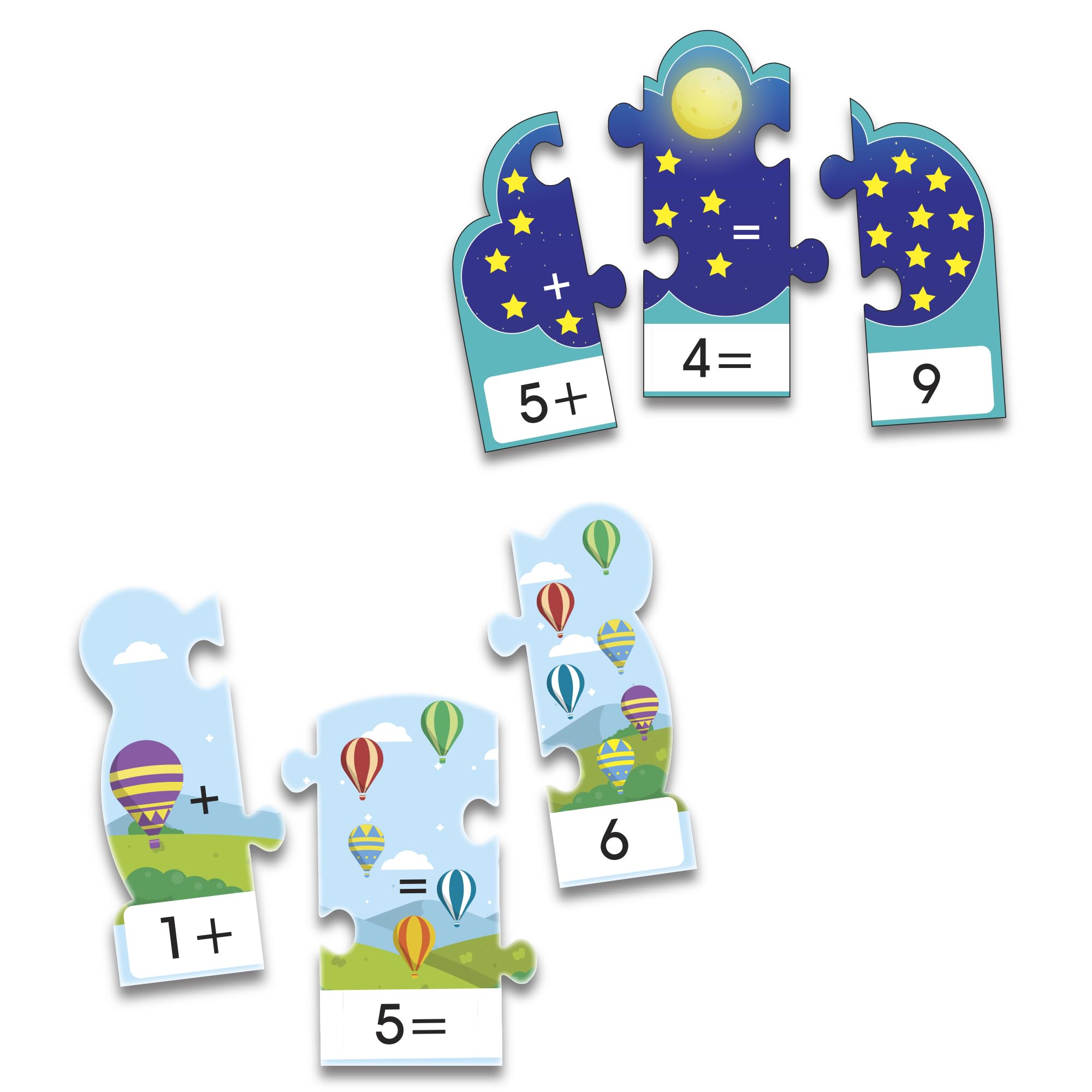 Buy 3 Piece Addition and Subtration Learning Game, Match and Pair