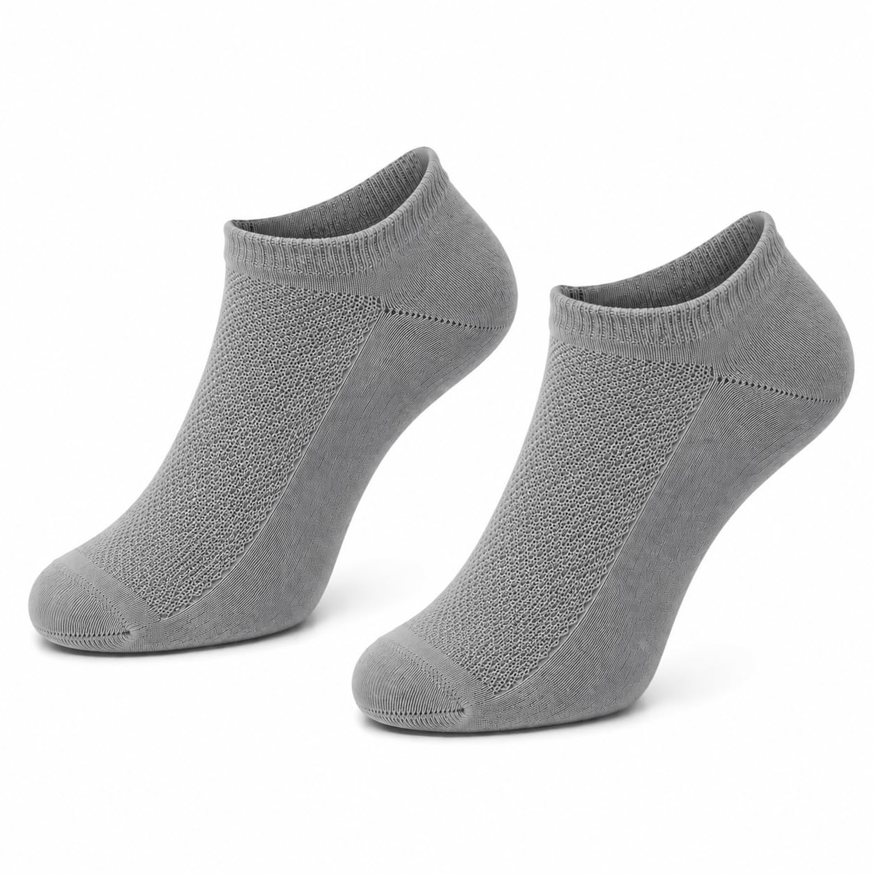 Men’s Cotton Ankle Socks | Breathable Low Cut Sports Socks for Gym, Running & Daily Wear | Soft Comfortable Free Size Ankle Length Socks for Men-image-23