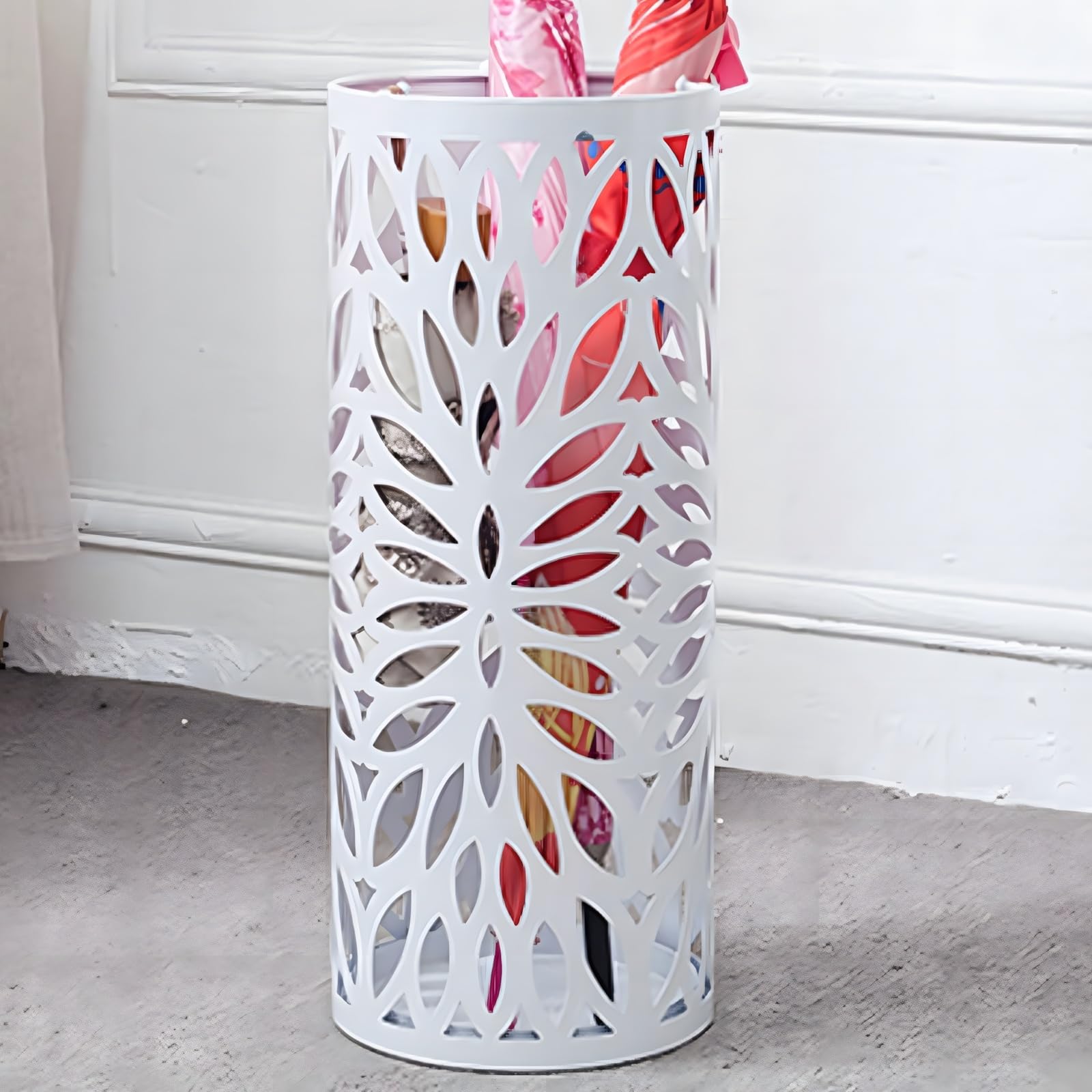 BHFPFZA Stylish Umbrella HoldersCrochet Umbrella Stand for Entryway Bedroom Living Room Office & Dining Room (20x50cm) Functional and Decorative Storage Solution