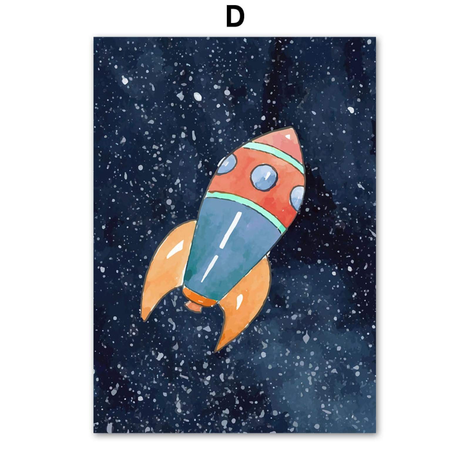 Amazon.co.jp: ポスターとプリント宇宙宇宙飛行士惑星ロケット