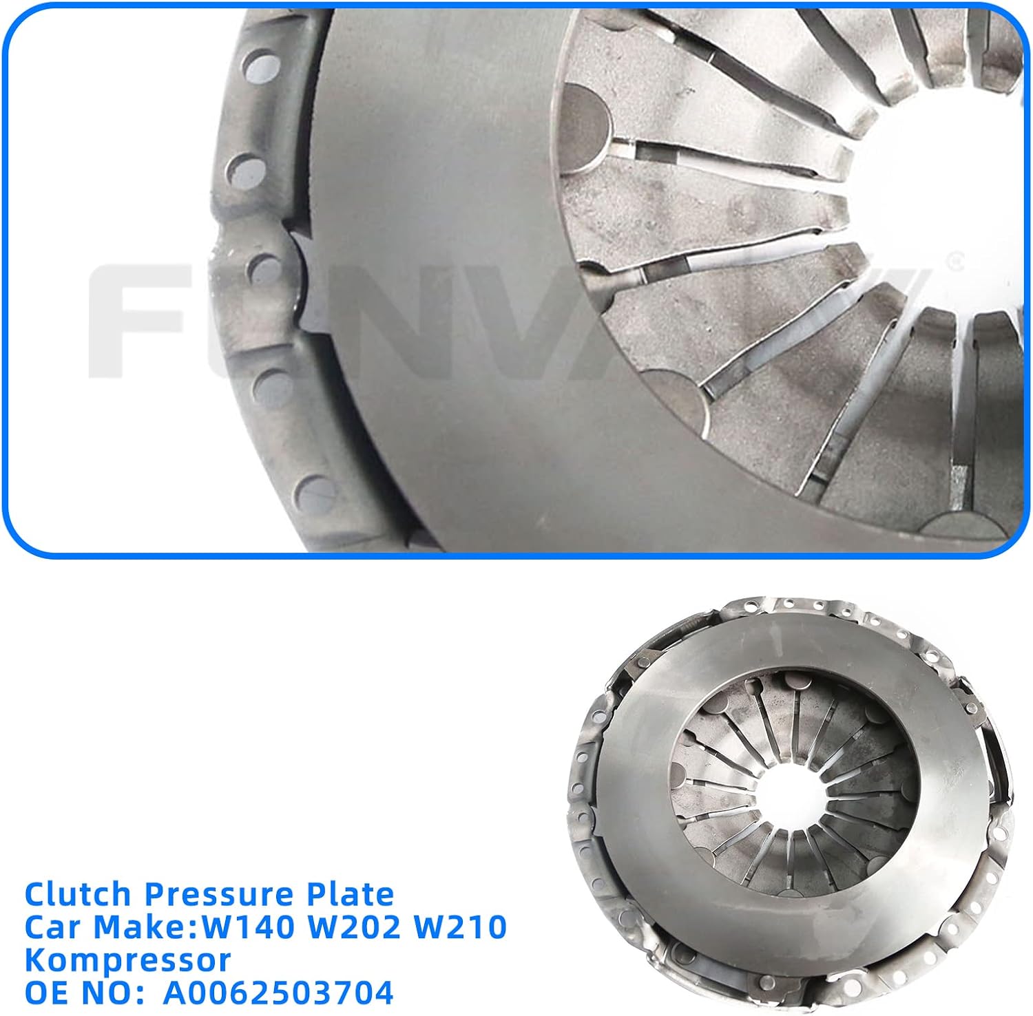 Car Clutch Pressure Plate 240MM for Mercedes Benz S-CLASS C-CLASS E-CLASS A0062503704 A0062503804 A0072500104