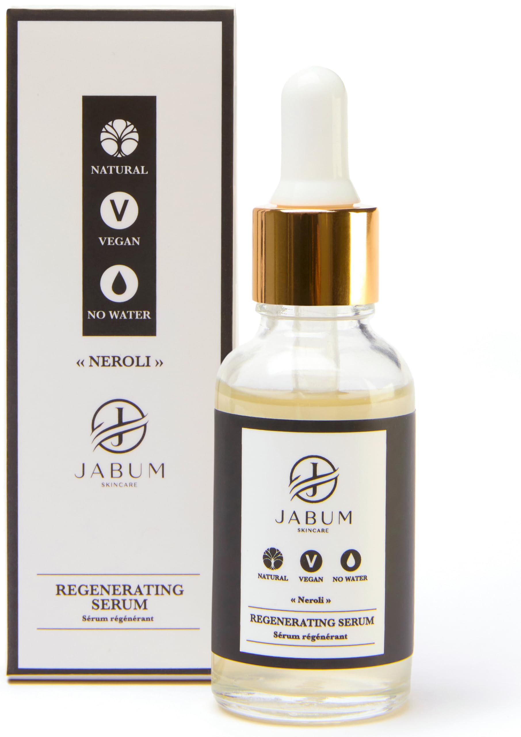 Jabum Regenerating Serum - Anti-Aging Vitamin C Face Serum with Hyaluronic Acid & Aloe Vera, 30 ml (Pack of 1)