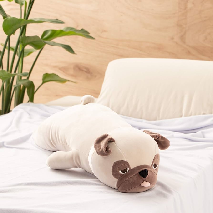 りぶはあと ねむねむアニマルズ ハナ パグ 犬 ぬいぐるみ 抱き枕 楽天市場】抱き枕 ぬいぐるみ 大きい ねむねむアニマルズ ねむ