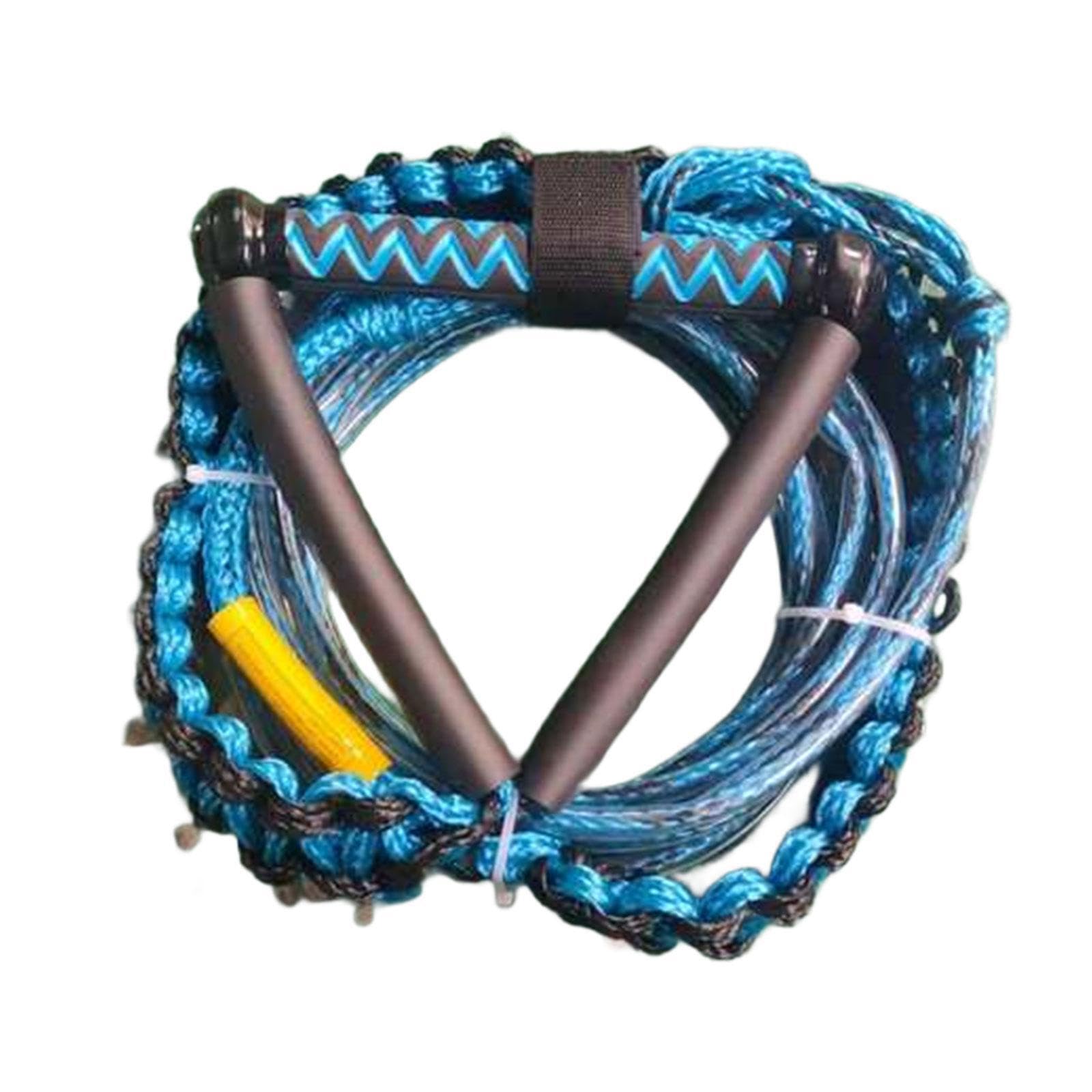 Corde de Ski Nautique/Surf/Surf Robuste, légère et Confortable avec poignée Ergonomique. Convient à pour Tous Les Sports Nautiques et Offre Une Prise en Main Confortable. Multifonctionnelle.