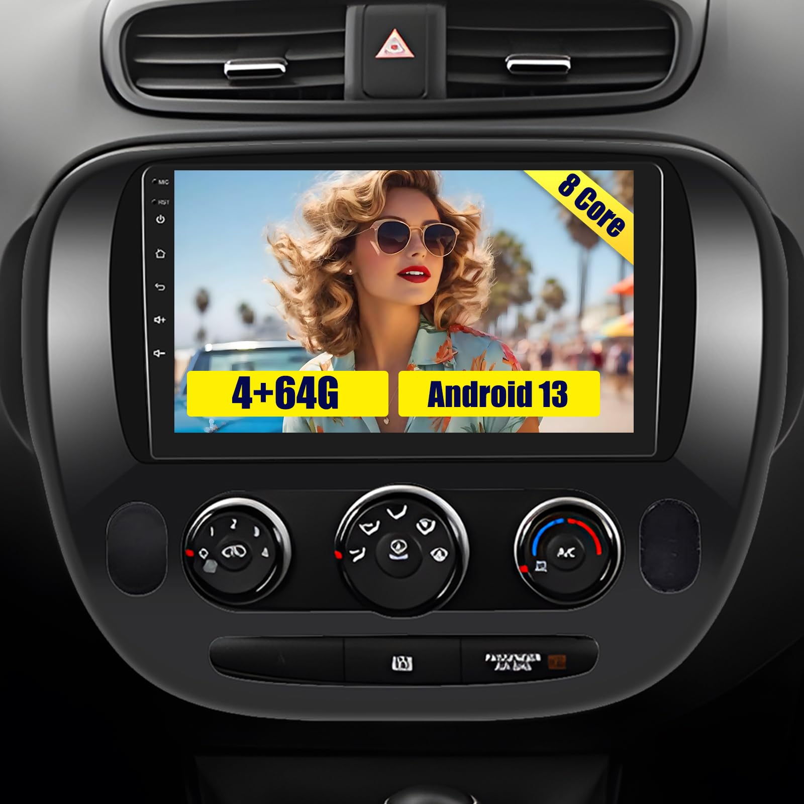 Amazon.com: [8 Core 4+64G] Radio for Kia Soul 2014-2017 (Manual A