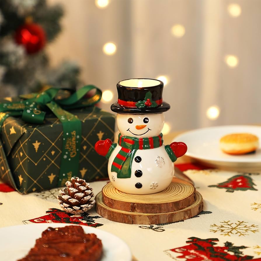 Villeroy&Boch　クリスマス　キャンドルハウス　スノーマン　雪だるま Villeroy&Boch クリスマス キャンドルハウス スノーマン 雪だるま