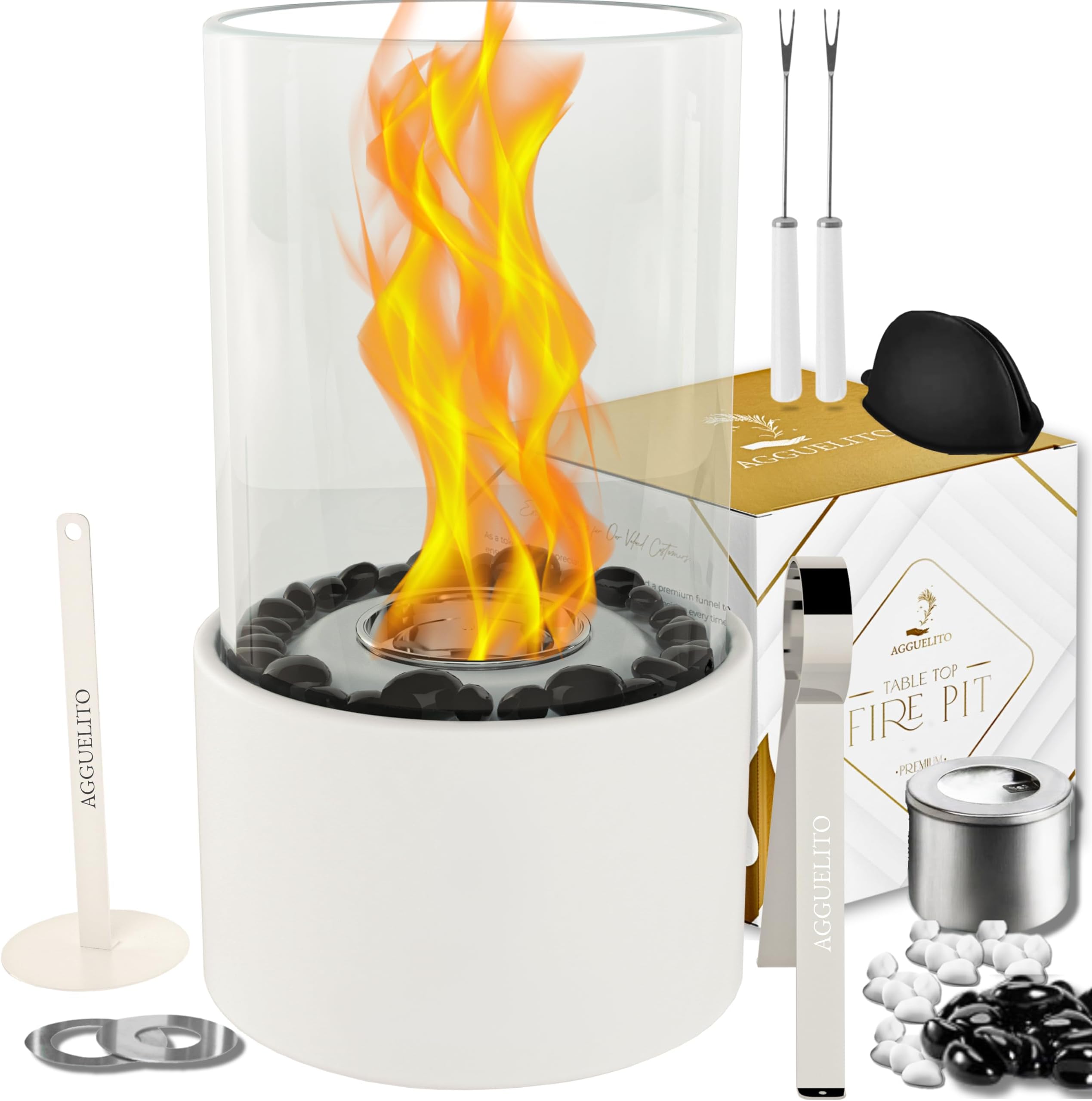 Nomad Nook Tabletop Fire Pit Safest & Longest Burning