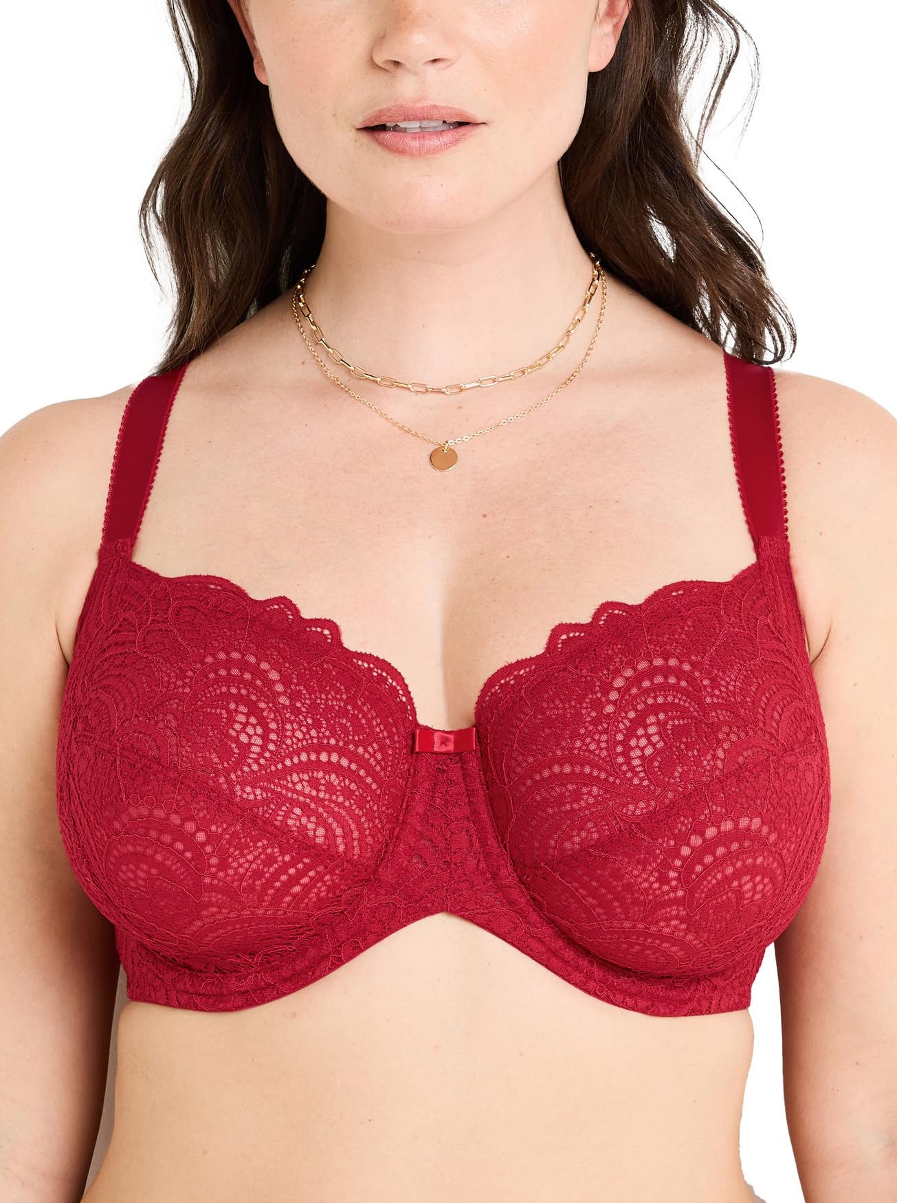 Soutien-Gorge Emboitant Dentelle - Ecru - Dentelle - Femme