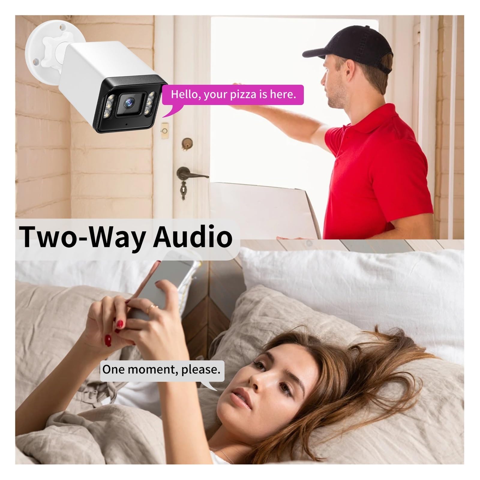 8CH 5MP 8MP POE Sicherheit Kamera System Zwei-Wege Audio 8MP NVR Kit CCTV Outdoor IP Kamera H.265 P2P Video Überwachung Set (2T,4CH NVR 4pcs 5MP Cam)
