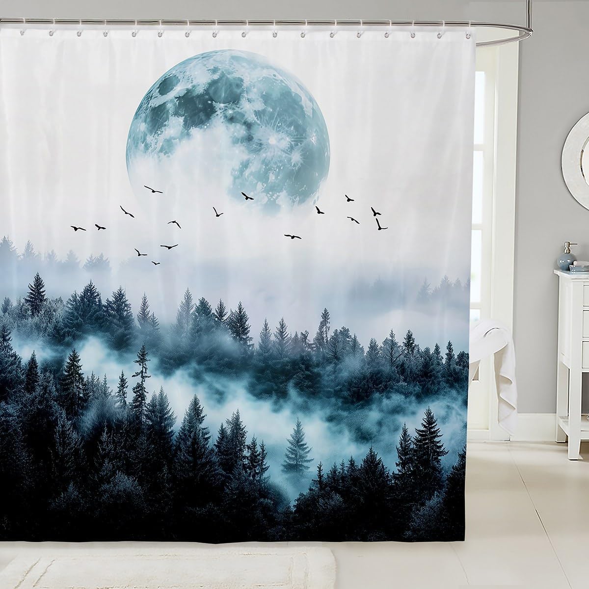 Equipment Truck Shower Curtain, Boys Excavators Bath Curtain, Construction Vehicle Shower Stall Curtain For Kids Child Boys Teens Yellow Tractor Construction Site Car Bathroom Curtains, 72" W X 78" L