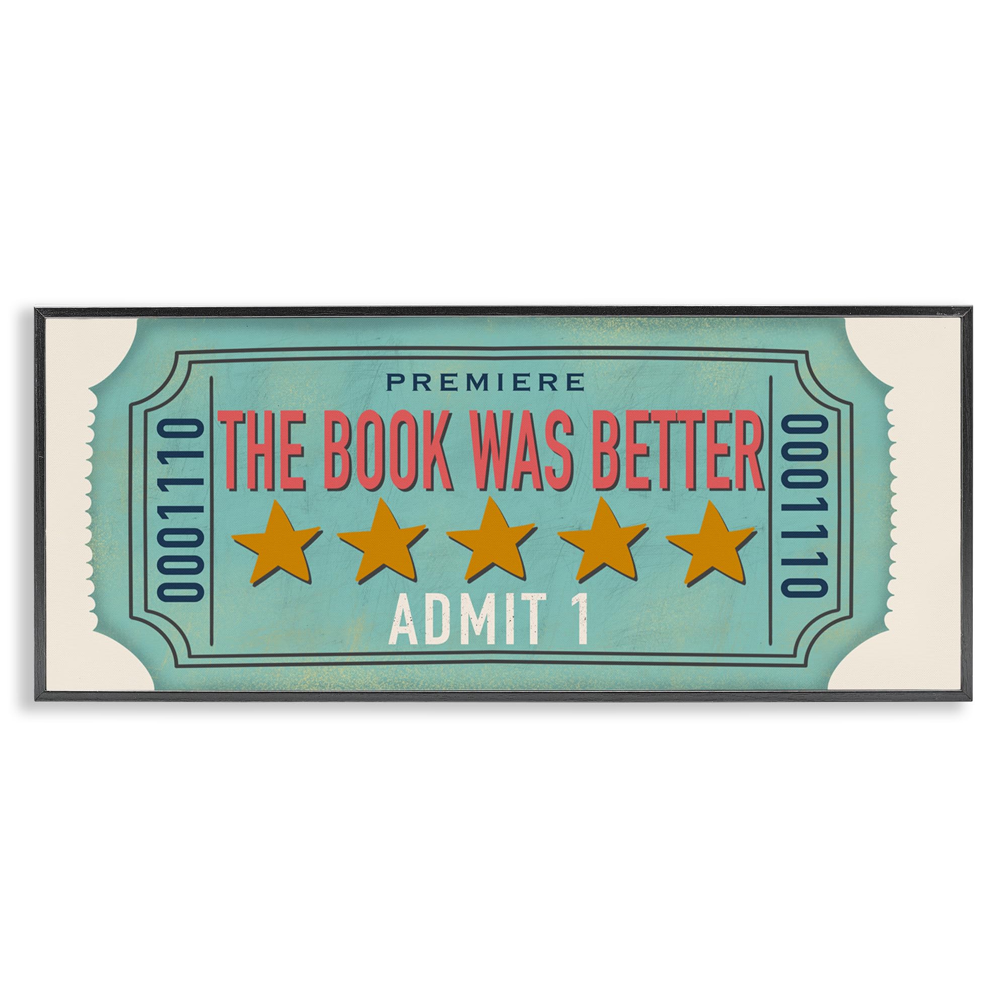 'The Book Was Better'| Framed Giclee Art