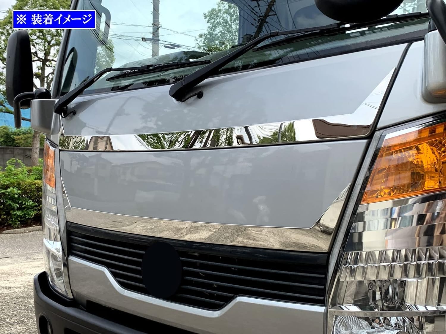 エルフ.モール ブライツ(車) BRIGHTZ いすゞ エルフ 超鏡面ステンレスメッキ