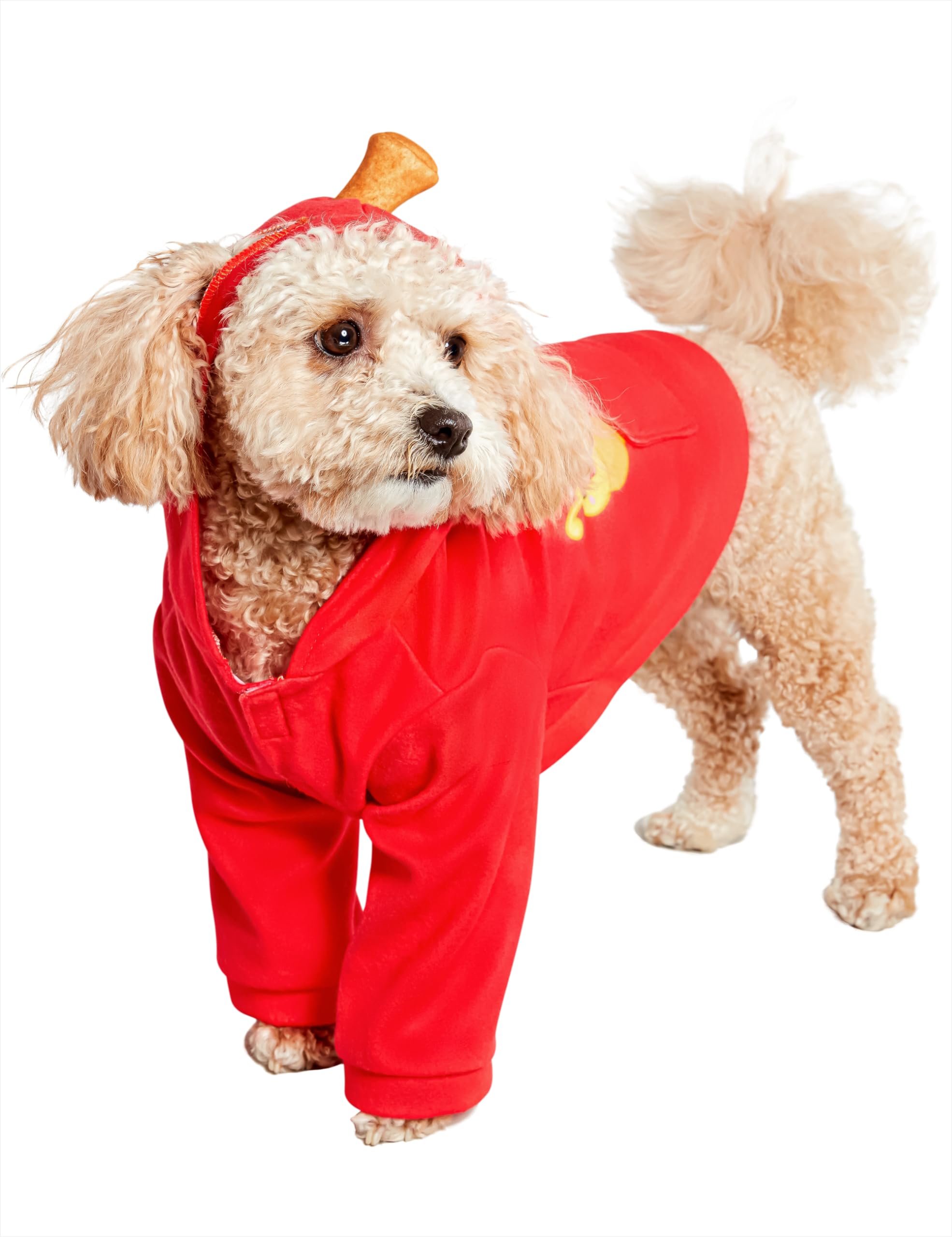 Rubies Apple Fun and Cute Pet Costume Hoodie for Themed Parties and Halloween, X-Large