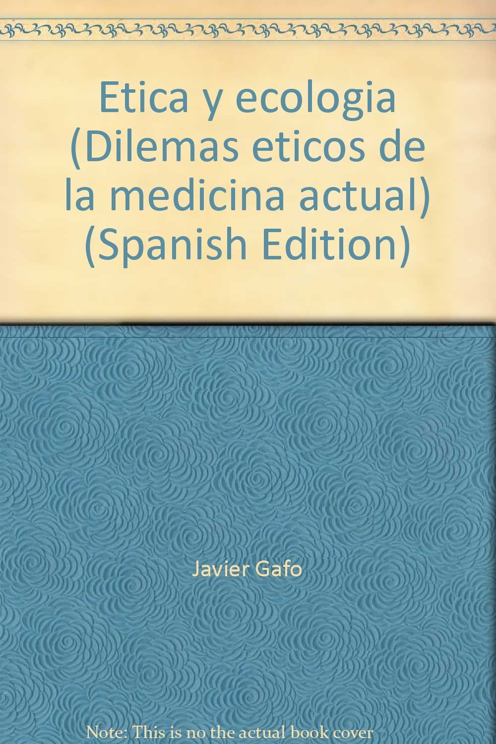 Etica y ecología: 10 (Documentos de Trabajo)