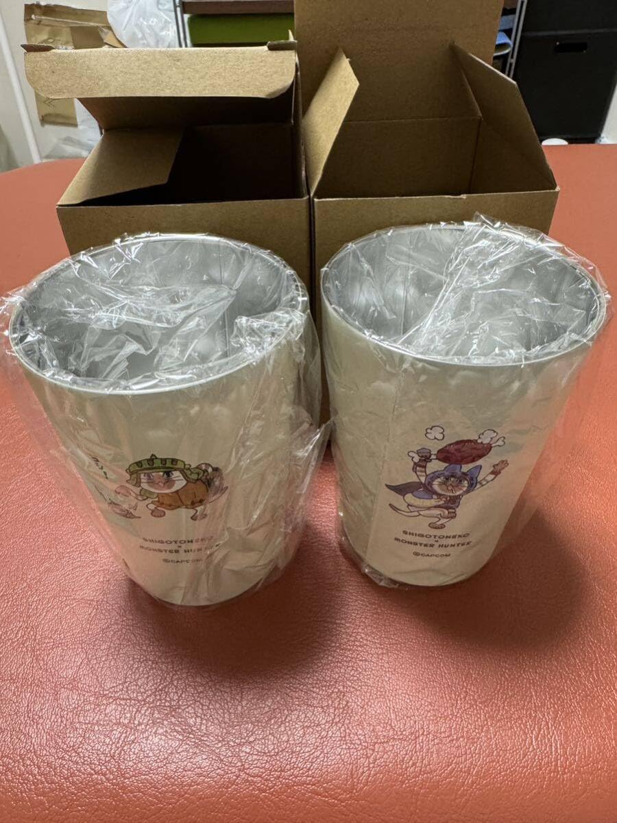 Amazon.co.jp: カプコン Store モンスターハンター×仕事猫ステンレス