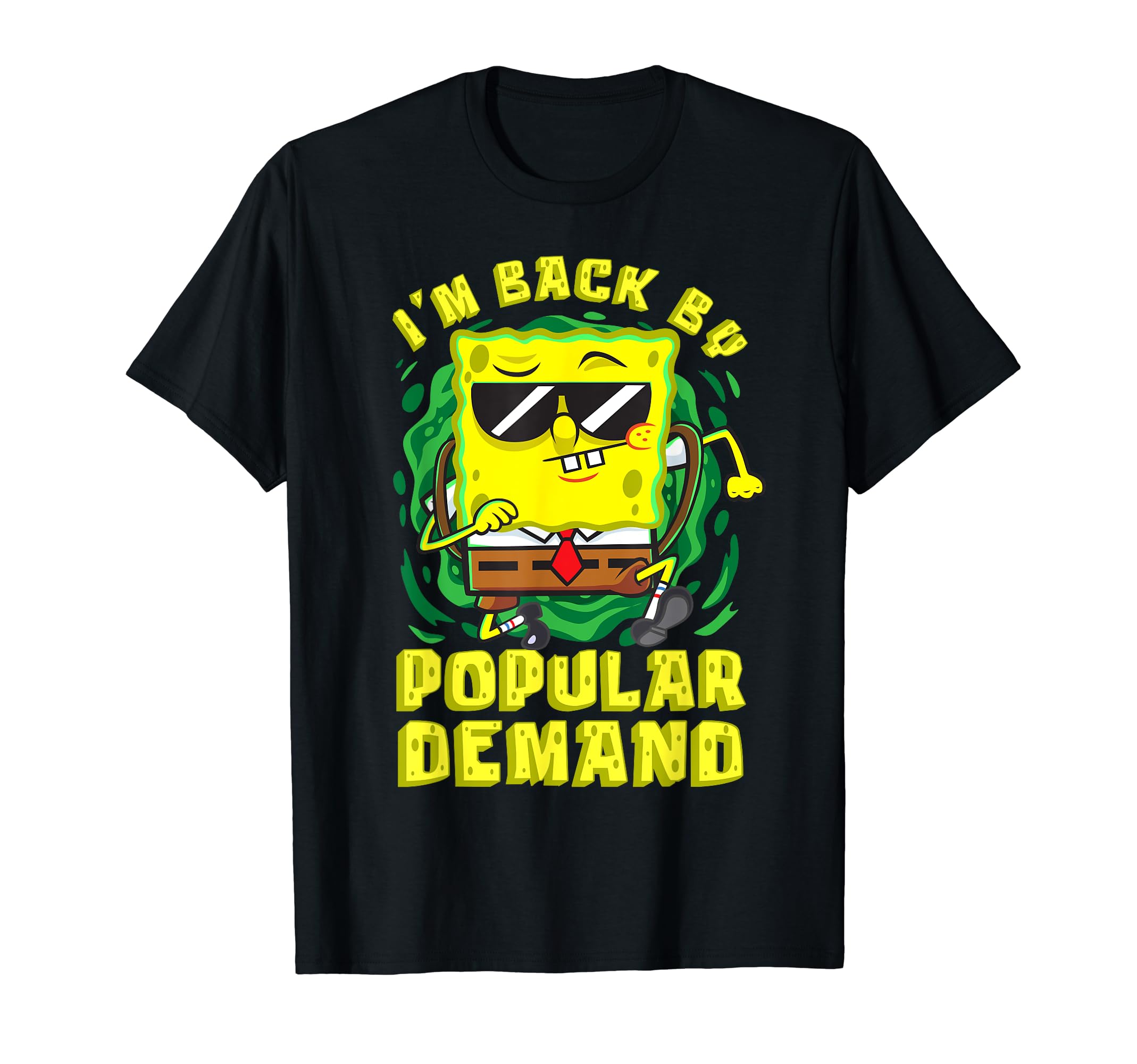 Mademark x SpongeBob SquarePants - SpongeBob Im Back By Popular Demand Back To School SpongeBob T-ShirtOEKO-TEX STANDARD 100