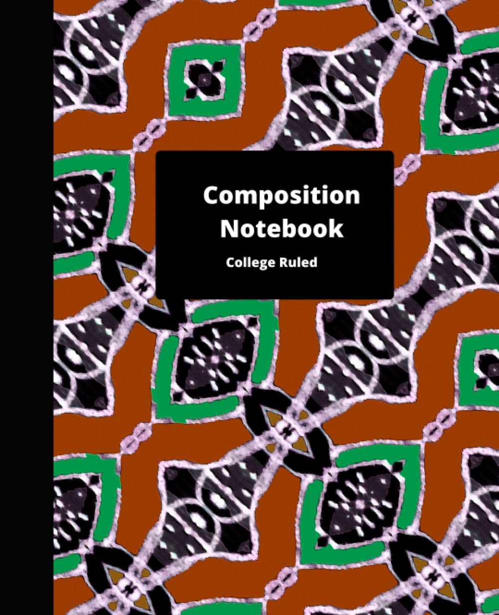 Composition Notebook: African Themed, College Ruled