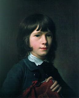 ARTTLBBS Famous Artworks Prints Poster Canvas the Student by John Opie Artwork Oil Painting for Home Decor 60x90cm