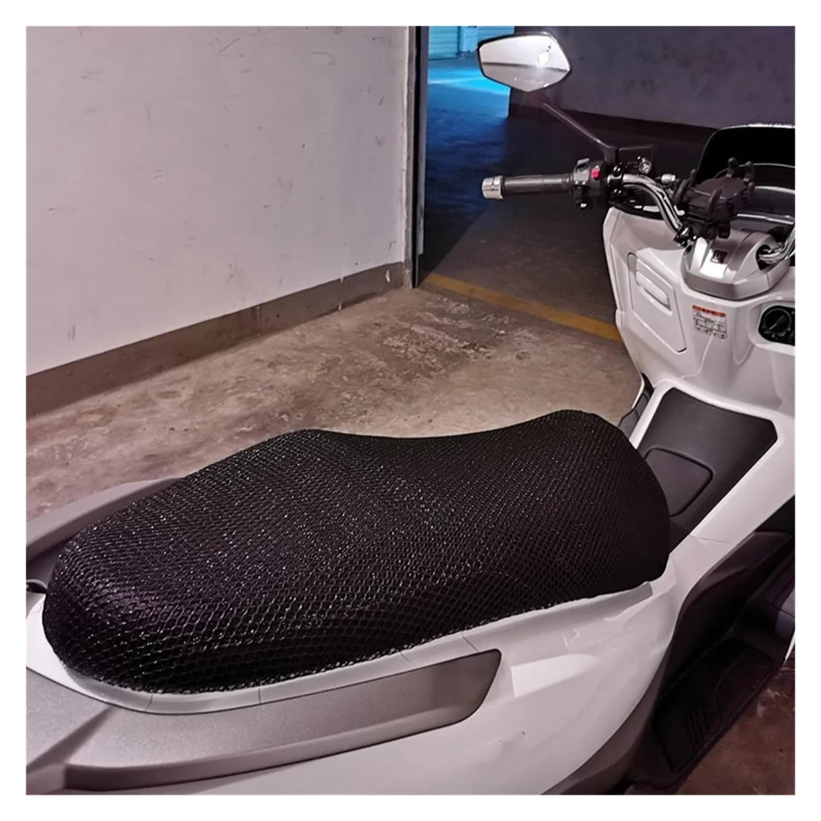 Fodera Sella Moto Per La Modifica Del Coprisedile Traspirante Con Protezione Solare A Griglia A Nido D'ape Per Moto Pedali Grandi Per UHR150