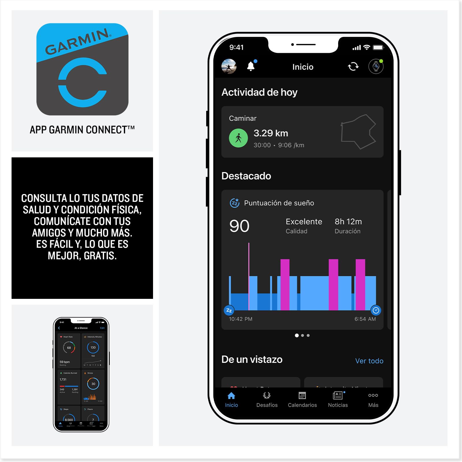 Garmin Lily 2 Active, Reloj Inteligente con GPS, Diseño Elegante, Datos de Salud y Forma Física, Pantalla Táctil, Notificaciones Inteligentes, Autonomía hasta 9 días, Verde | Pantalla táctil de lente estampada oculta, batería de hasta 9 días, Garmin Pay,