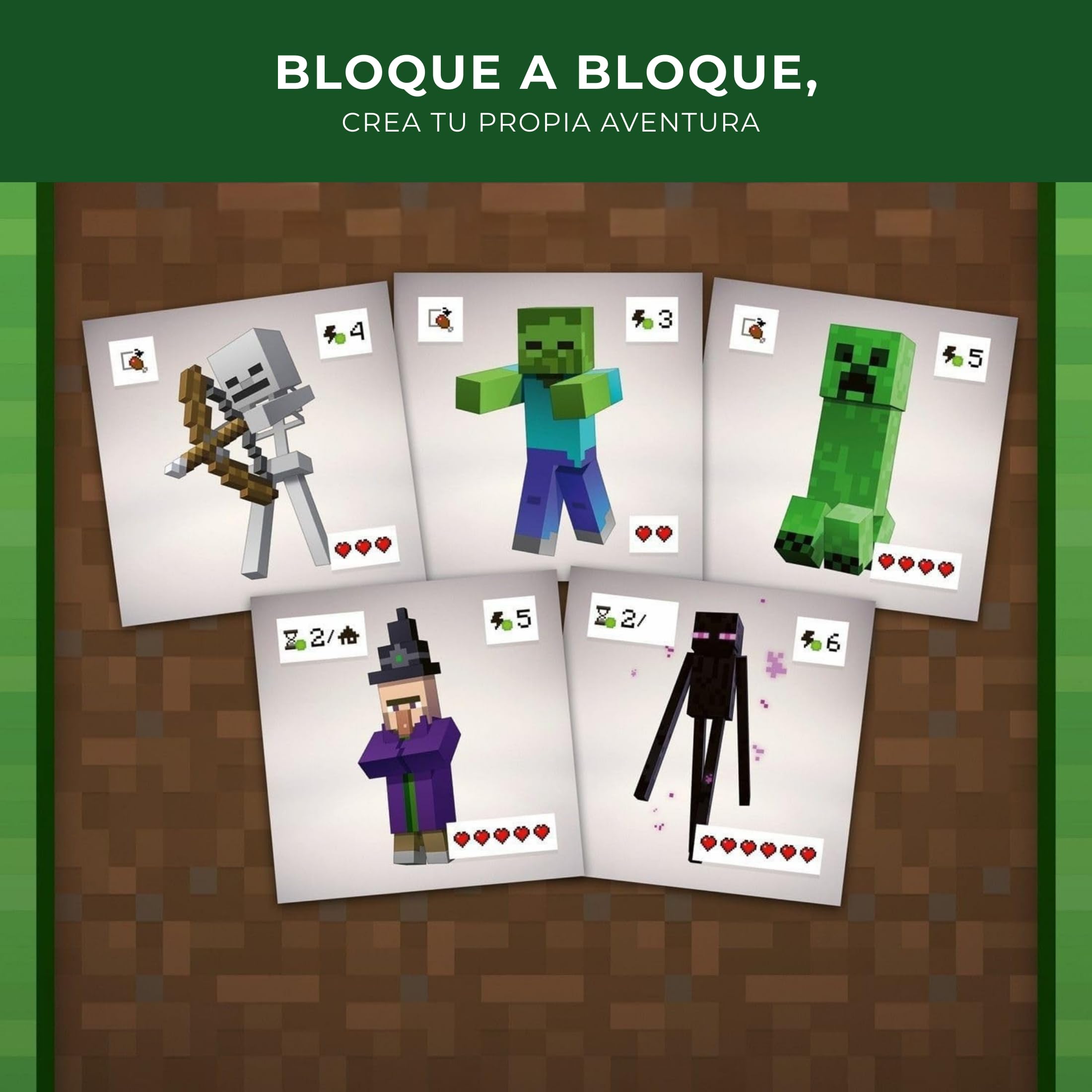 Ravensburger - Minecraft Builders & Biomes, Juego para 2-4 Jugadores, 10+