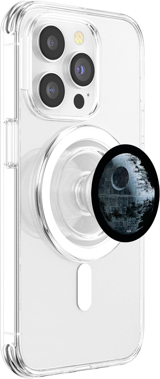 Star Wars Death Star II Half-Finished PopSockets PopGrip for MagSafe