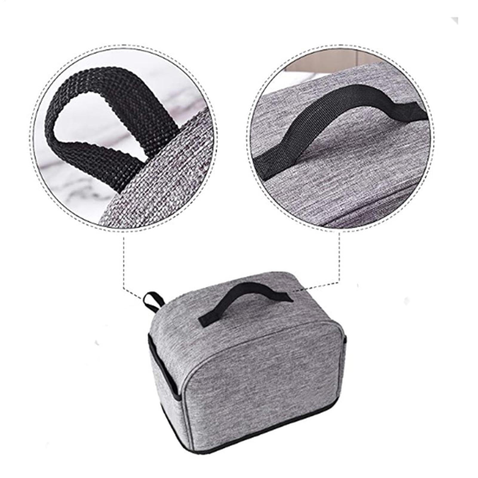 Toaster Cover, Toaster Cover for Two Toaster, Durable Appliance Dust Cover with Jam Spreader Cutter and Toaster Tongs, Stylish Protection for Toaster, Fingerprint and Dust Guard, Compact Storage