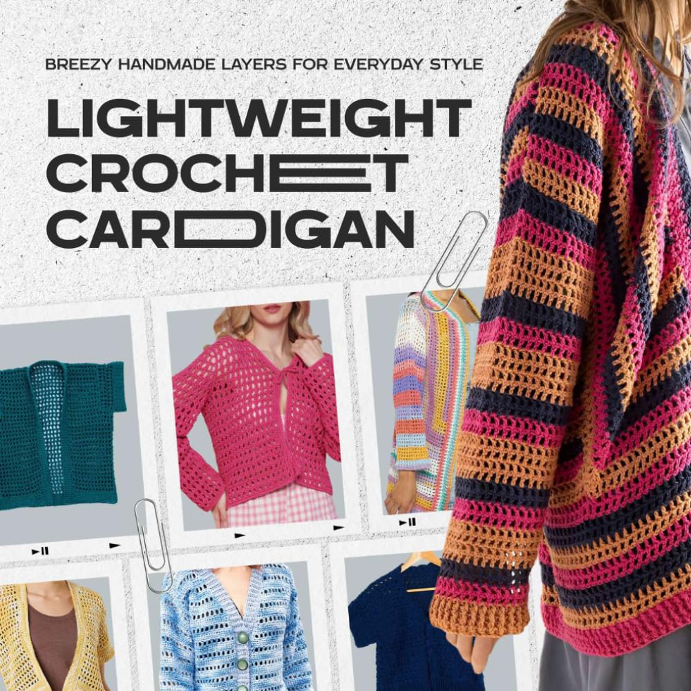 Lightweight Crochet Cardigan: Breezy Handmade Layers for Everyday Style