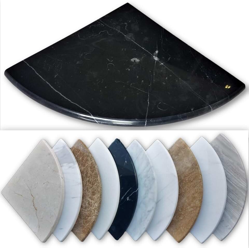 ceramic shower corner shelf