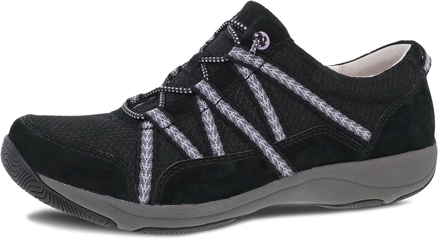 Dansko Harlyn Lightweight Sneaker for Women - Stain Resistant Leather and Nylon Uppers and Arch Support in Flexible Style