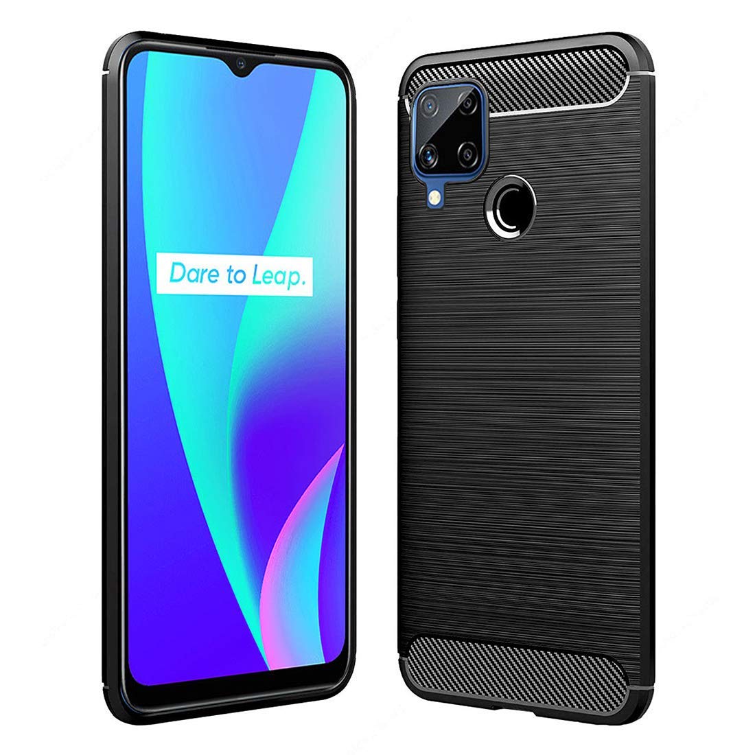 NISHTECH for Realme C15 (2020) Carbon Fiber Hybrid Armor Drop Tested Shock Proof TPU Back Case Cover (B08NVSHJS1) Amazon Price History, Amazon Price Tracker