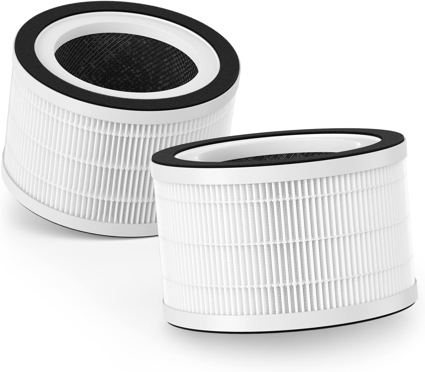 Air Filter Replacement for Afloia Fillo/Halo, Also Compatible with Mooka Allo Air Purifiers, 2 Pack