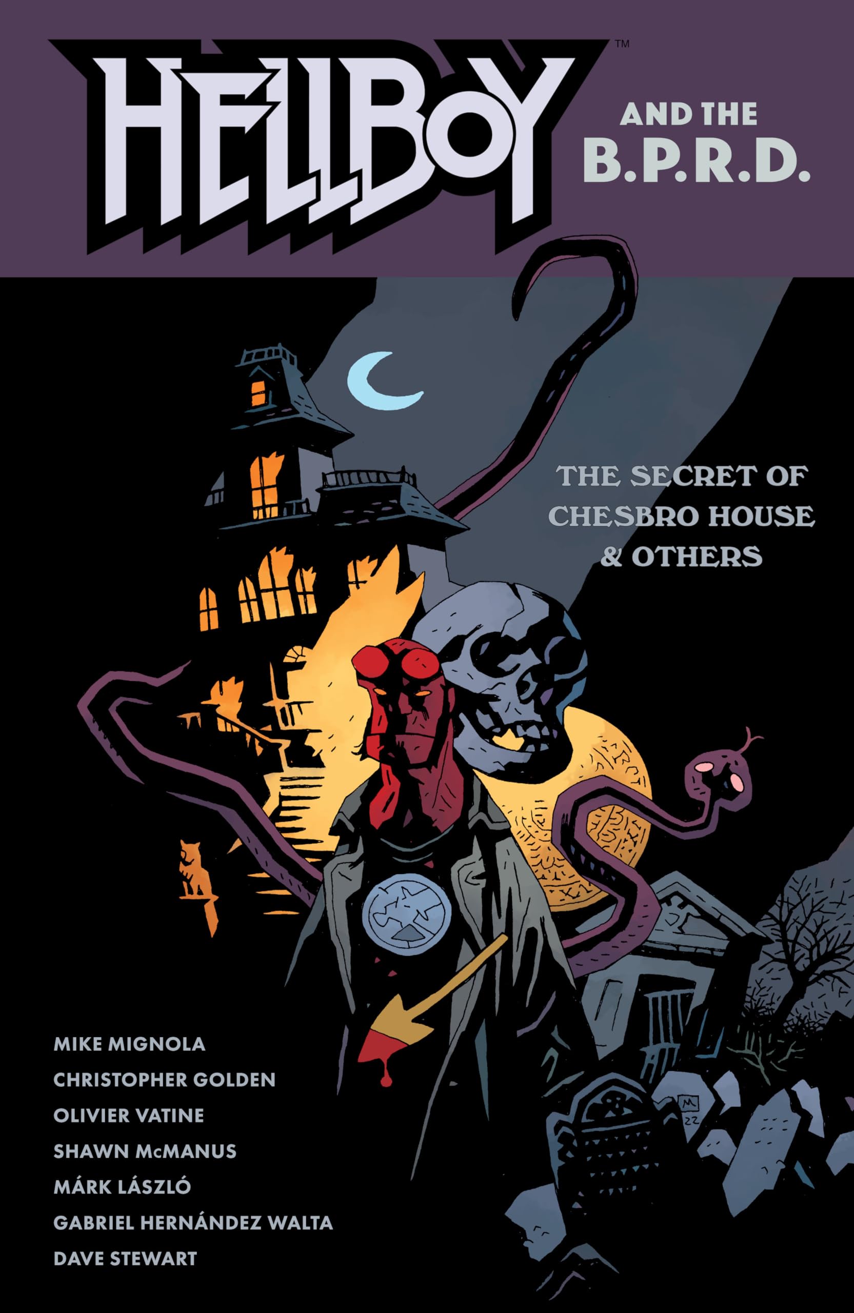 Hellboy And The B.p.r.d: The Secret Of Chesbro House  by Mike Mignola PAPERBACK